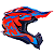 Capacete LS2 MX700 Subverter Evo Nimble Preto/Azul/Laranja - Imagem 1