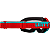 Óculos Leatt Velocity 4.5 Iriz Aqua/Vermelho - Imagem 2