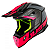 Capacete Just1 J38 Blade Rosa/Preto - Imagem 2