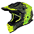 Capacete Just1 J38 Mask Amarelo Fluor/Preto/Verde - Imagem 2