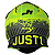 Capacete Just1 J38 Mask Amarelo Fluor/Preto/Verde - Imagem 5