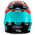 Capacete Leatt Moto 7.5 com Óculos Aqua/Preto/Vermelho - Imagem 5