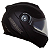 Capacete Norisk Route FF345 Articulado Monocolor Preto Fosco - Imagem 1