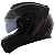 Capacete Norisk Route FF345 Articulado Monocolor Preto Fosco - Imagem 2