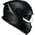 Capacete Norisk Strada 2 Monocolor Preto Fosco - Imagem 1