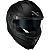 Capacete Norisk Strada 2 Monocolor Preto Fosco - Imagem 4