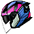 Capacete Norisk Downtown Rosa - Imagem 2