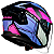 Capacete Norisk Downtown Rosa - Imagem 7