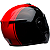 Capacete Bell SRT Modular Ribbon Preto/Vermelho - Imagem 9