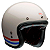 Capacete Bell Custom 500 Stripes Pearl Branco - Imagem 1