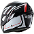 Capacete Shark Evoline Serie 3 Hyrium Preto/Branco/Vermelho - Imagem 3