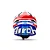 Capacete Airoh Aviator Ace 2 Proud Azul/Vermelho - Imagem 3
