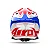 Capacete Airoh Twist 3 Dizzy Azul Vermelho brilho - Imagem 3