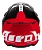 Capacete Airoh Wraap Reloaded Vermelho brilho 2025 - Imagem 3