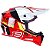 Capacete Asw R3 Evade Vermelho Preto Cinza - Imagem 1