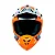 Capacete Asw R3 Takker Laranja-Branco - Imagem 5