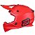 Capacete Asw R3 Solid Vermelho - Imagem 2