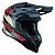 Capacete Asw Fusion 2.0 Relay Cinza Vermelho - Imagem 1