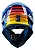 Capacete Asw Fusion 2.0 Relay Azul Laranja - Imagem 3