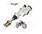 Cilindro de Freio Traseiro HONDA CRF 250F - POWER MX - Imagem 1