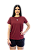 Camiseta Feminina Npnd Elastic Dark Red - Imagem 2