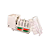 Keystone RJ‑45 Fêmea Cat6 T568A/B Sohoplus - Imagem 2