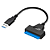Adaptador Sata Usb 3.0 Para Ler Ssd/Disco Rígido de 2,5" Ultra Rápido - Imagem 1