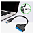 Adaptador Sata Usb 3.0 Para Ler Ssd/Disco Rígido de 2,5" Ultra Rápido - Imagem 3