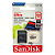 Cartão de memória micro SD 64gb com adaptador CL 10 SDSQUNR  SanDisk Ultra - Imagem 4