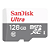 Cartão de memória micro SD 128gb com adaptador CL 10 SDSQUNR  SanDisk Ultra - Imagem 2
