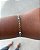 Pulseira Elos c/ Pingentes Olho Grego - Imagem 2