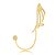 Brinco Earcuff Asas - Imagem 2