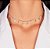 Colar Choker Folhinhas - Imagem 1