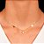 Colar Choker de Corações Minimalista - Imagem 2