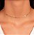 Choker Cristais Coloridos - Imagem 1