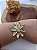 Bracelete Flor e Zircônia - Imagem 1
