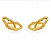 Brinco Ear Cuff Elos Vazados - Imagem 3