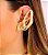 Brinco Ear Cuff Elos Vazados - Imagem 2