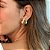 Brinco Dourado Fosco Anatomic Curve - Imagem 3