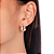 Brinco Argola Conchinha - Banho Ouro 18k - Imagem 1