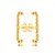 Brinco Ear Hook Bolinhas - Banho Ouro 18k - Imagem 2