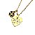 Colar Personalizado Coração (data, nomes, fotos, simbolos, bilhetes) - Ouro 18k - Imagem 3