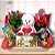 Cesta Amor Reluzente Flores e Urso  cod C 023 - Imagem 1
