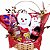 Cesta meu Dengo com chocolates e urso Cod: 060 - Imagem 2