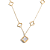 Colar Pendente Trevo Lucky Sweet Dupla Face - Imagem 3