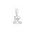 Pingente Charms I LOVE MOM - Imagem 1