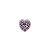 Pingente Charms Coração Love You Glam - Imagem 1
