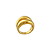Anel Duo Arco Boleado - Imagem 1