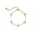 Pulseira Ajustável 5 Trevos Lucky Pearl - Imagem 1