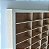 Expositor 42 Nichos Para Carrinhos HotWheels - MDF Cru Natural - Imagem 3